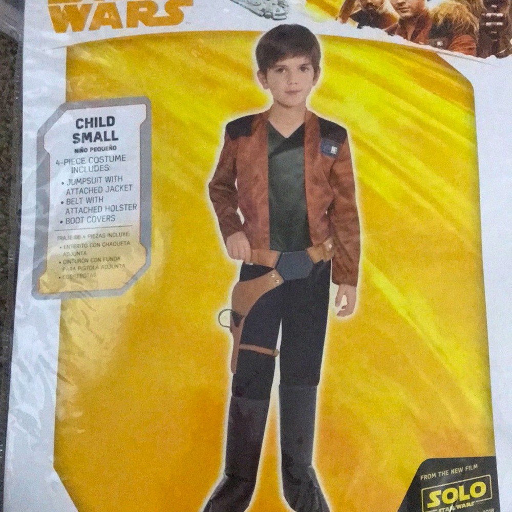 Star Wars Disney Han Solo Costume Small